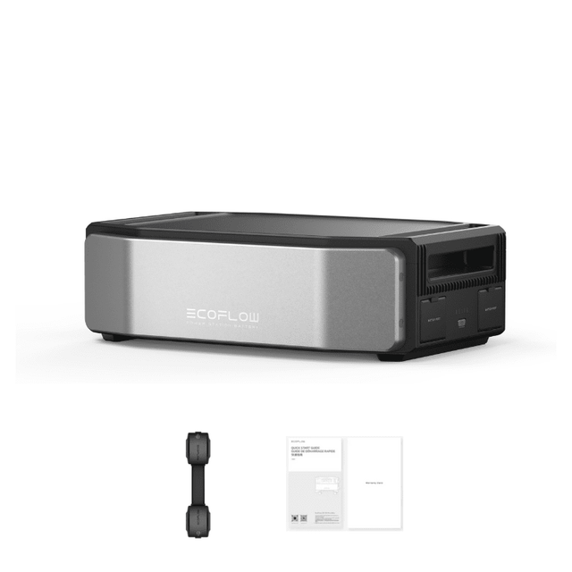 EcoFlow DELTA PRO [ULTRA-X] Smart Extra Battery | 6,144Wh Expandable Capacity | Plug-and-Play | EV-Grade LFP Cells | Dual BMS | 5-Year Warranty - ShopSolar: Complete Solar Kits + Lifetime Customer Support