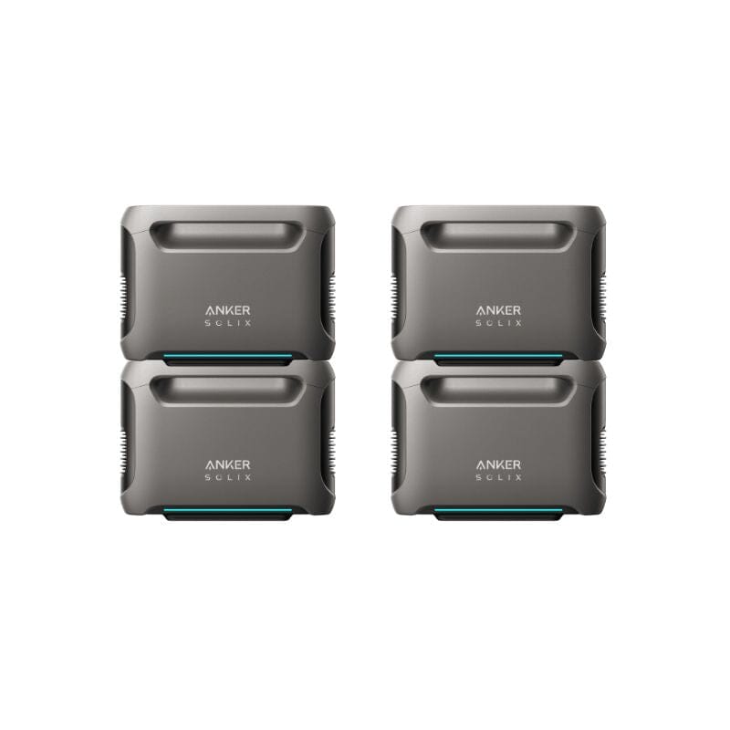 Anker SOLIX F3800 Expansion Battery - 3,840 Watt Hour LFP | BP3800 | Expand up to 53.8kWh | 5-Year Warranty - ShopSolar: Complete Solar Kits + Lifetime Customer Support