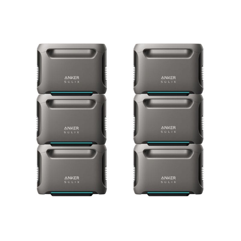 Anker SOLIX F3800 Expansion Battery - 3,840 Watt Hour LFP | BP3800 | Expand up to 53.8kWh | 5-Year Warranty - ShopSolar: Complete Solar Kits + Lifetime Customer Support
