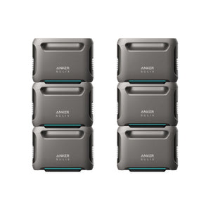 Anker SOLIX F3800 Expansion Battery - 3,840 Watt Hour LFP | BP3800 | Expand up to 53.8kWh | 5-Year Warranty - ShopSolar: Complete Solar Kits + Lifetime Customer Support