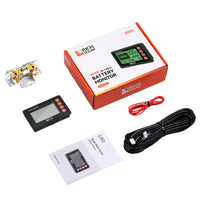 Rich Solar 500A Battery Monitor With Shunt | 8~120V Automotive Monitor for RV Battery - ShopSolar.com