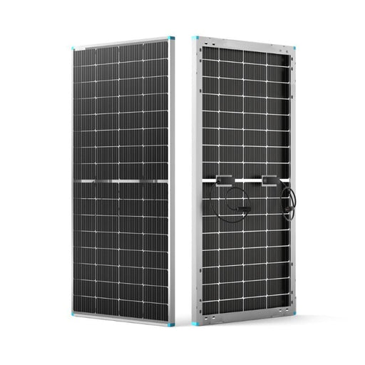 Renogy 220 Watt Bifacial Solar Panel 12 Volt Monocrystalline Solar Panel | 5-Year Warranty - ShopSolar.com