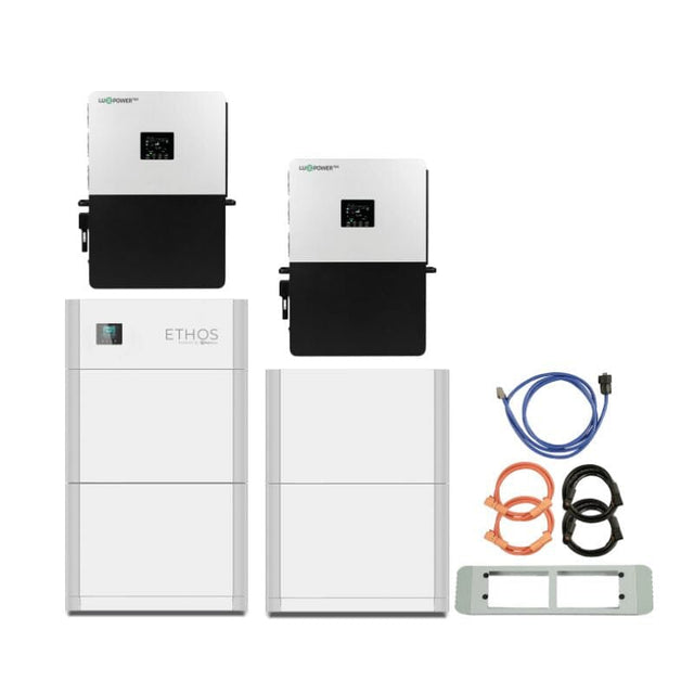 BigBattery ETHOS Off-Grid Power System (6K Inverter) [Choose Capacity: 10kWh-30kWh] | On-Grid or Off-Grid | UN9540, UL1973, CE | 10-Year Warranty - ShopSolar.com