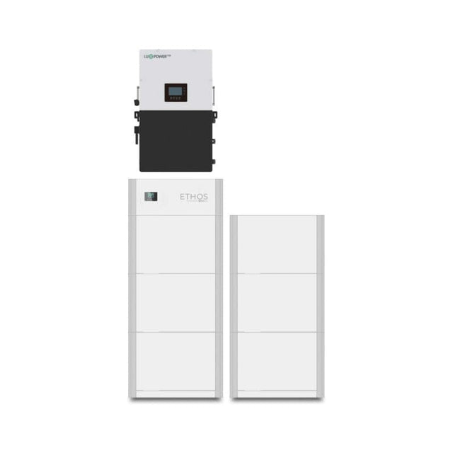 BigBattery ETHOS Off-Grid Power System (12K Inverter) [Choose Capacity: 10kWh-30kWh] | On-Grid or Off-Grid | UN9540, UL1973, CE | 10-Year Warranty - ShopSolar.com