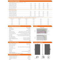 BlueSun 460W Bifacial Mono PERC | Up to 575W | Full Pallet (36 pcs) | 16.5kW Total - ShopSolar.com