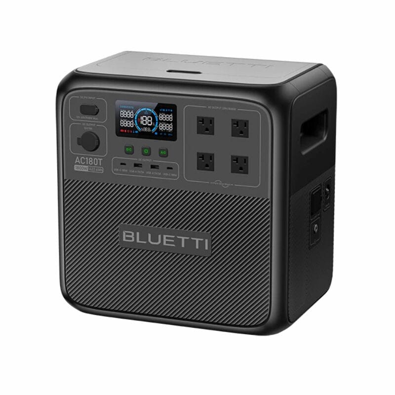 Bluetti AC180T Portable Power Station - ShopSolar: Complete Solar