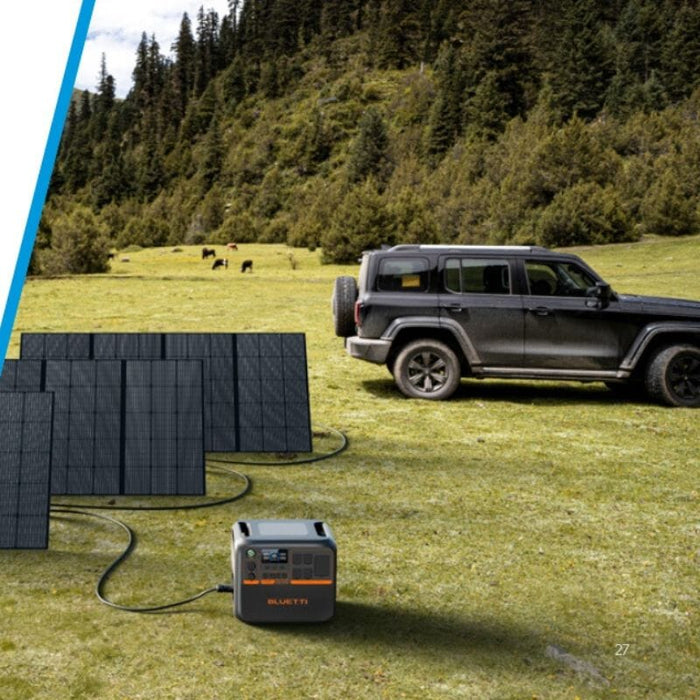 Bluetti AC200PL - 2,400W / 2,304Wh Portable Power Station + Choose Your Custom Your Custom Bundle | Complete Solar Generator Kit - ShopSolar.com