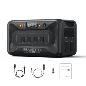BLUETTI [APEX 300] Modular Power Station | 3,840W / 2,765Wh | 120V/240V Dual Voltage | 5-Year Warranty | Choose Your Bundle - ShopSolar: Complete Solar Kits + Lifetime Customer Support