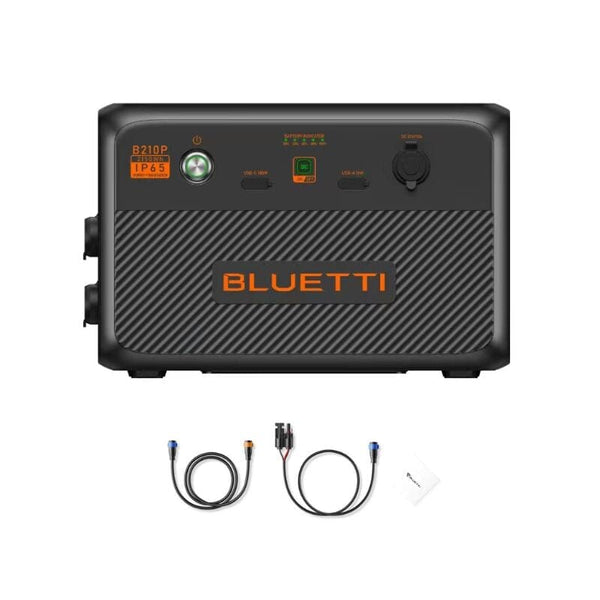 Bluetti B210P Expansion Battery - ShopSolar: Complete Solar Kits +