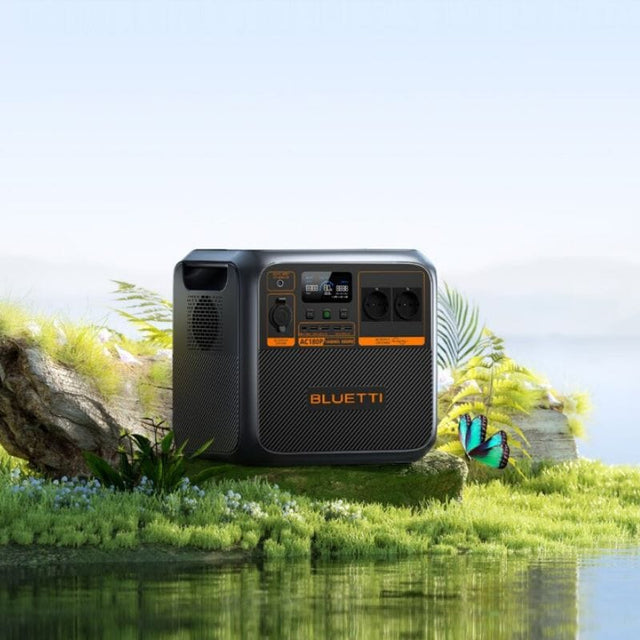 Bluetti AC180P 1800W / 1440Wh Portable Power Station + Choose Your Custom Your Custom Bundle | Complete Solar Generator Kit - ShopSolar.com