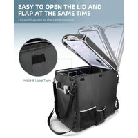 BougeRV 12V 53 Quart (50L) Portable Car Refrigerator Cover - ShopSolar.com