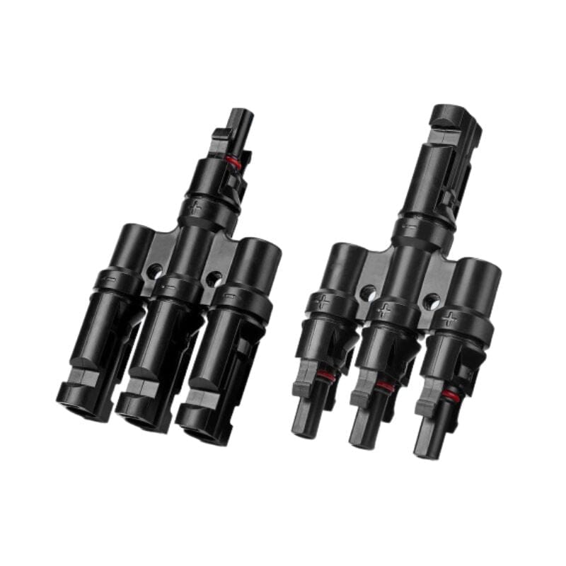 BougeRV Solar Branch Connectors Y Connector in Pair MMMF+FFFM for Parallel Connection Between Solar Panels - ShopSolar.com