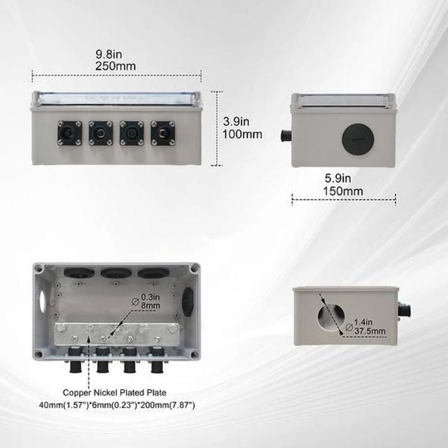 RUiXU RX9MP Busbar for Lithi2-16 | 800A - ShopSolar.com