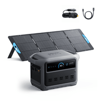 Anker SOLIX C1000 Gen2 Portable Power Station | 1,024Wh / 2,000W | 49-Min UltraFast Recharge | 600W Solar Input | Choose Your Bundle Option | 5-Year Warranty - ShopSolar: Complete Solar Kits + Lifetime Customer Support