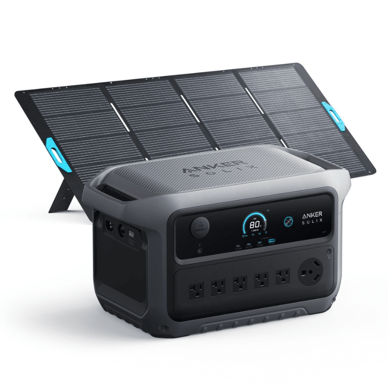 Anker SOLIX C2000 Gen2 Portable Power Station | 2,048Wh / 2,400W (4,000W Peak) | 58-Min UltraFast Recharge | Expandable to 4kWh | Choose Your Bundle | 5-Year Warranty - ShopSolar: Complete Solar Kits + Lifetime Customer Support