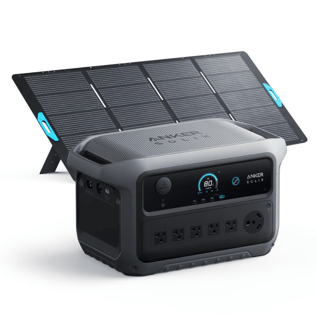 Anker SOLIX C2000 Gen2 Portable Power Station | 2,048Wh / 2,400W (4,000W Peak) | 58-Min UltraFast Recharge | Expandable to 4kWh | Choose Your Bundle | 5-Year Warranty - ShopSolar: Complete Solar Kits + Lifetime Customer Support