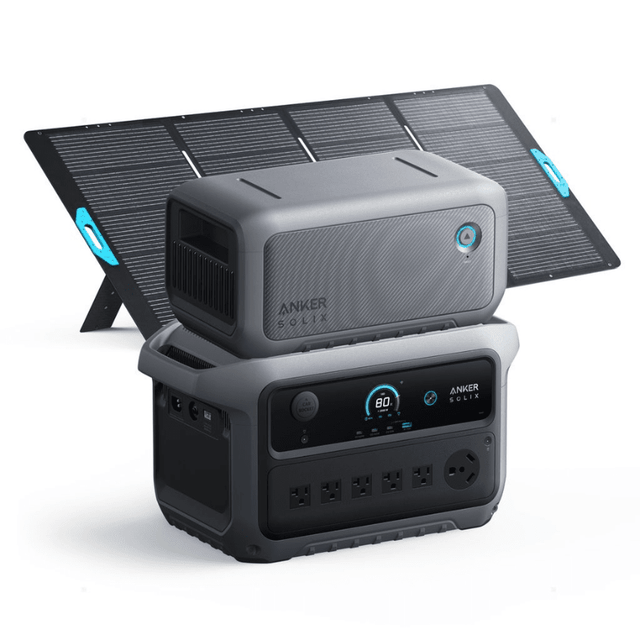 Anker SOLIX C2000 Gen2 Portable Power Station | 2,048Wh / 2,400W (4,000W Peak) | 58-Min UltraFast Recharge | Expandable to 4kWh | Choose Your Bundle | 5-Year Warranty - ShopSolar: Complete Solar Kits + Lifetime Customer Support