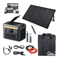 Anker SOLIX C800X 768Wh / 1200W Solar Power Station + Choose Your Custom Bundle | Complete Solar Kit