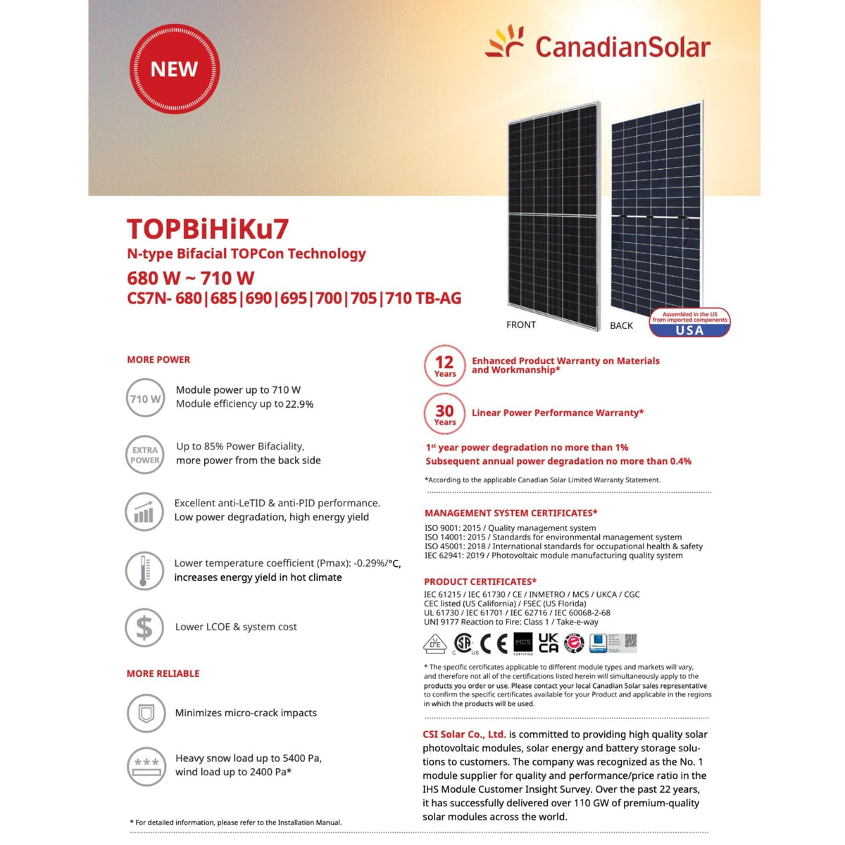 400W - 590W Tier-1 Monocrystalline Solar Panels | 25- 30 Year Warranty | Choose Wattage + Brand + # of Panels