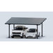 CRX Carport - Residential | Steel | All-Black | 12-Panels Per Carport | Fully Expandable - ShopSolar.com