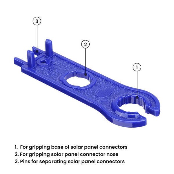 BougeRV Solar Connectors kits(6 Pairs Male/Female &1 pair of spanners) - ShopSolar.com