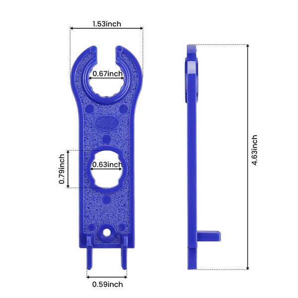 BougeRV Solar Connectors kits(6 Pairs Male/Female &1 pair of spanners) - ShopSolar.com