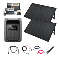 EcoFlow DELTA 3 Max – 2,048Wh / 2,400W Portable Power Station + Choose Custom Solar Panel Bundle Option | 5-Year Warranty | Complete Solar Kit - ShopSolar: Complete Solar Kits + Lifetime Customer Support