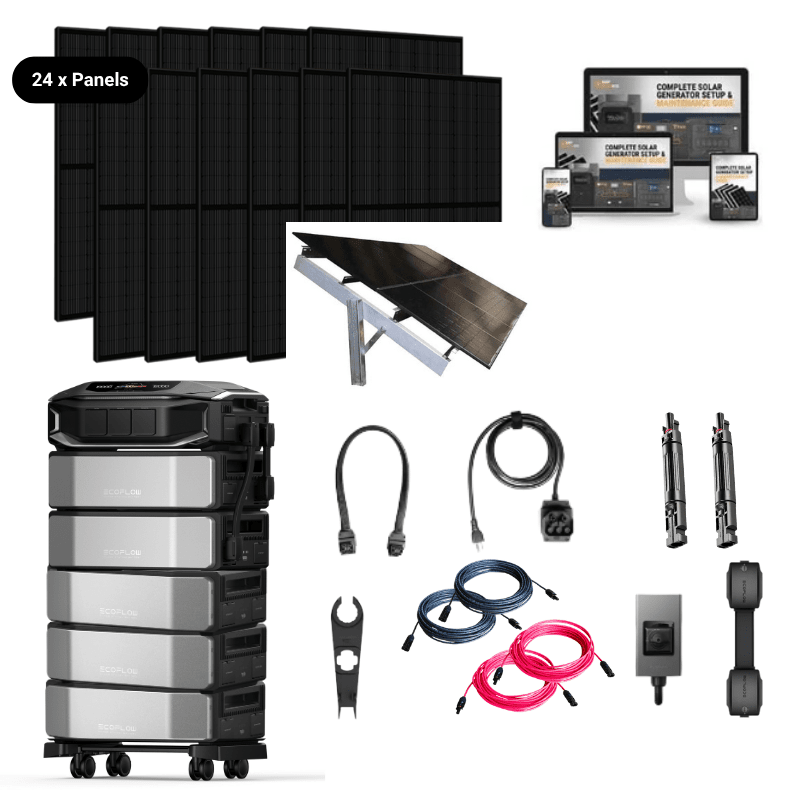EF DELTA PRO [ULTRA-X] - 12kW–24kW Output + 12-48kWh Battery Bank | Choose Your Bundle | 5-Year Warranty | Complete Solar Kit - ShopSolar: Complete Solar Kits + Lifetime Customer Support