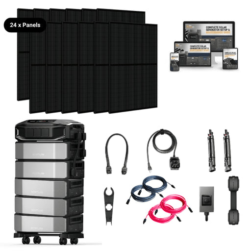 EF DELTA PRO [ULTRA-X] - 12kW–24kW Output + 12-48kWh Battery Bank | Choose Your Bundle | 5-Year Warranty | Complete Solar Kit - ShopSolar: Complete Solar Kits + Lifetime Customer Support