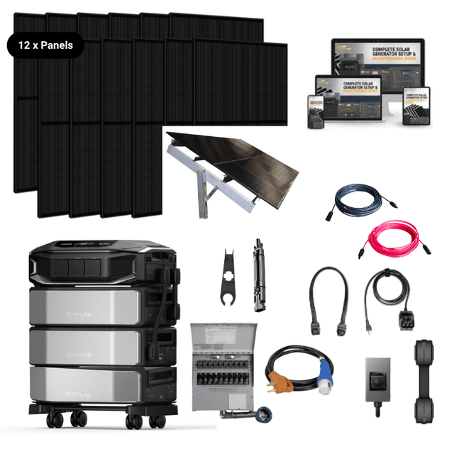 EF DELTA PRO [ULTRA-X] - 12kW–24kW Output + 12-48kWh Battery Bank | Choose Your Bundle | 5-Year Warranty | Complete Solar Kit - ShopSolar: Complete Solar Kits + Lifetime Customer Support