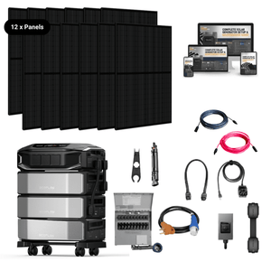 EF DELTA PRO [ULTRA-X] - 12kW–24kW Output + 12-48kWh Battery Bank | Choose Your Bundle | 5-Year Warranty | Complete Solar Kit - ShopSolar: Complete Solar Kits + Lifetime Customer Support