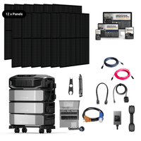 ULTRA-X Plus Kit [12 x 410W Panels + 3 x Batteries] - [18KWH] / I'll Handle My Own Racking