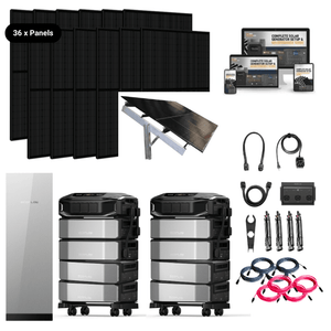 EF DELTA PRO [ULTRA-X] - 12kW–24kW Output + 12-48kWh Battery Bank | Choose Your Bundle | 5-Year Warranty | Complete Solar Kit - ShopSolar: Complete Solar Kits + Lifetime Customer Support