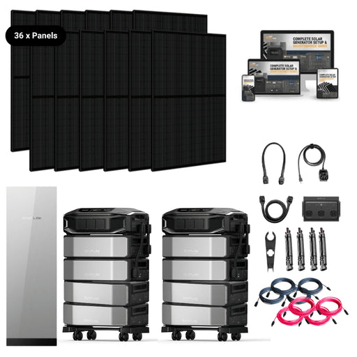 EF DELTA PRO [ULTRA-X] - 12kW–24kW Output + 12-48kWh Battery Bank | Choose Your Bundle | 5-Year Warranty | Complete Solar Kit - ShopSolar: Complete Solar Kits + Lifetime Customer Support