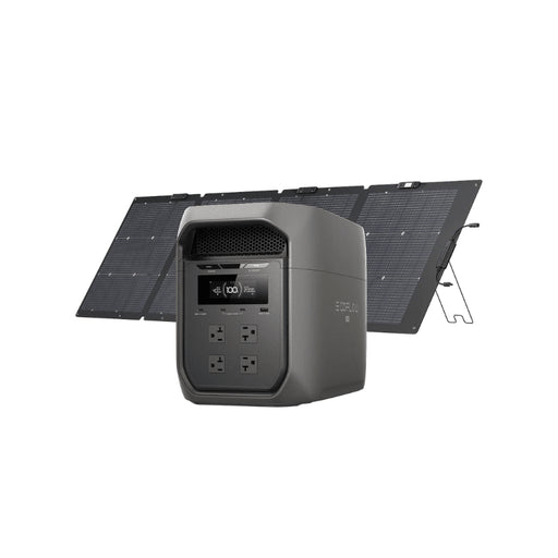 EcoFlow DELTA 3 Max – 2,048Wh / 2,400W Portable Power Station + Choose Custom Solar Panel Bundle Option | 5-Year Warranty | Complete Solar Kit - ShopSolar: Complete Solar Kits + Lifetime Customer Support