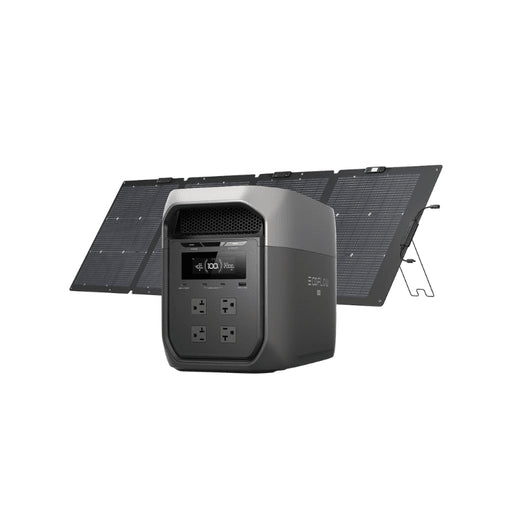 EcoFlow DELTA 3 Max – 2,048Wh / 2,400W Portable Power Station + Choose Custom Solar Panel Bundle Option | 5-Year Warranty | Complete Solar Kit - ShopSolar: Complete Solar Kits + Lifetime Customer Support