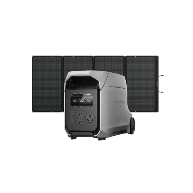 EcoFlow DELTA 3 Ultra Plus – 3,072Wh / 3,600W Portable Power Station + Smart Output Priority Tech | Expandable to 11kWh | 5-Year Warranty | Complete Solar Kit - ShopSolar: Complete Solar Kits + Lifetime Customer Support