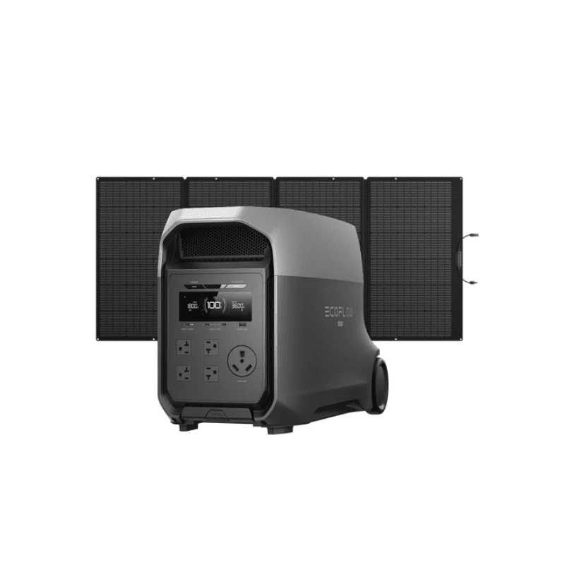 EcoFlow DELTA 3 Ultra – 3,072Wh / 3,600W Portable Power Station + Choose Custom Solar Panel Bundle Option | 5-Year Warranty | Complete Solar Kit - ShopSolar: Complete Solar Kits + Lifetime Customer Support