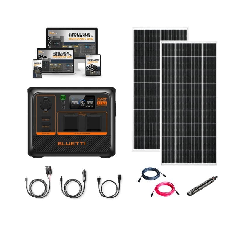 Bluetti AC60P Power Station - ShopSolar: Complete Solar Kits +
