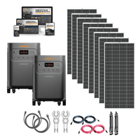 Jackery Explorer 5000 PLUS Dual Solar Generator Kits | 10kWh–60kWh | 7,200W–14,400W Output | 120V/240V Dual Voltage | 0ms UPS | 5-Year Warranty - ShopSolar: Complete Solar Kits + Lifetime Customer Support