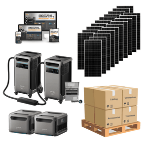 Anker F3800 [PLUS] Dual Kits - 7,680Wh / 6,000W | 120V/240V Output | 6,400W Solar Input | Choose Your Bundle Option | 5-Year Warranty - ShopSolar: Complete Solar Kits + Lifetime Customer Support
