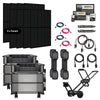 Dual EcoFlow DELTA PRO [ULTRA] Platinum Solar Kits - 7.2kw-14.4kw Output + 24kWh-60kWh Lithium Battery Bank | Choose Custom Bundle | 5-Year Warranty - ShopSolar.com