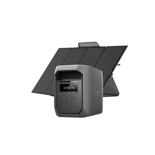 EcoFlow DELTA 3 Max – 2,048Wh / 2,400W Portable Power Station + Choose Custom Solar Panel Bundle Option | 5-Year Warranty | Complete Solar Kit - ShopSolar: Complete Solar Kits + Lifetime Customer Support