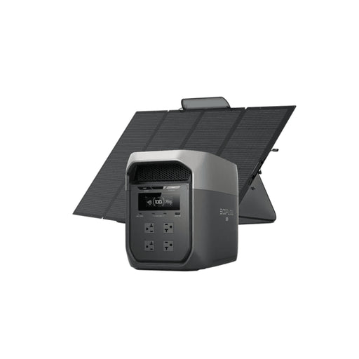 EcoFlow DELTA 3 Max – 2,048Wh / 2,400W Portable Power Station + Choose Custom Solar Panel Bundle Option | 5-Year Warranty | Complete Solar Kit - ShopSolar: Complete Solar Kits + Lifetime Customer Support