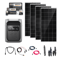 EcoFlow DELTA 3 Max Plus – 2,048Wh / 3,000W Portable Power Station + Choose Custom Solar Panel Bundle Option | 5-Year Warranty | Complete Solar Kit - ShopSolar: Complete Solar Kits + Lifetime Customer Support