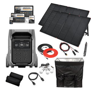 EcoFlow DELTA PRO 3 - 4,096Wh / 4,000W Portable Power Station + Choose Custom Solar Panel Bundle Option | 5-Year Warranty | Complete Solar Kit - ShopSolar: Complete Solar Kits + Lifetime Customer Support