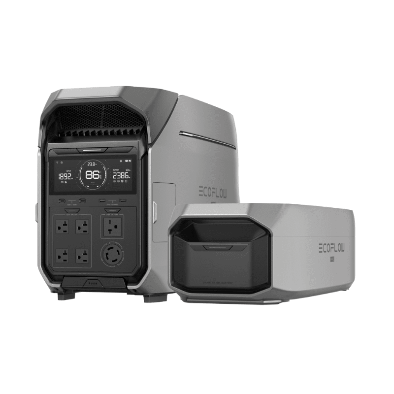 EcoFlow DELTA PRO 3 - 4,096Wh / 4,000W Portable Power Station + Choose Custom Solar Panel Bundle Option | 5-Year Warranty | Complete Solar Kit - ShopSolar: Complete Solar Kits + Lifetime Customer Support