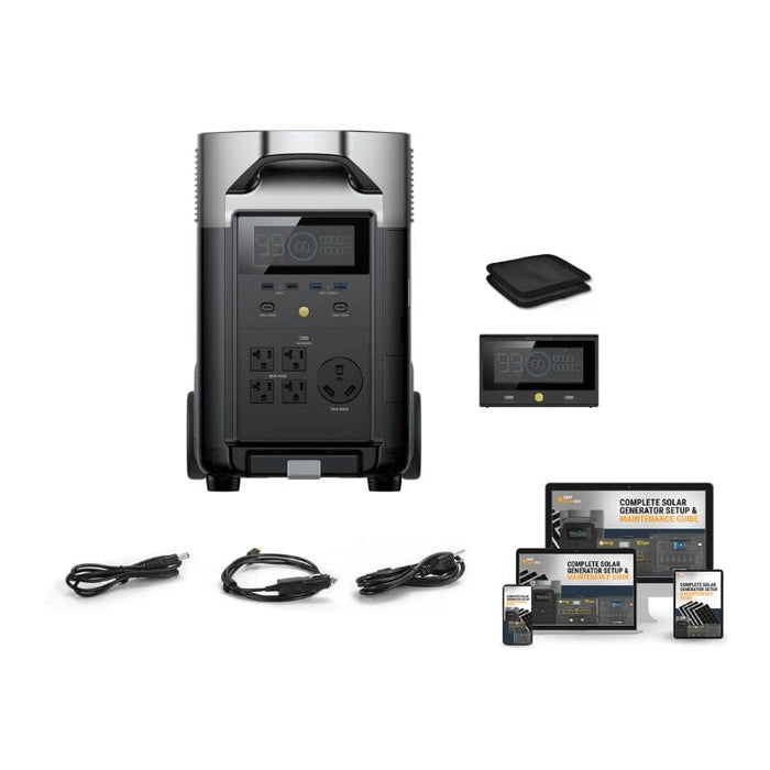 EcoFlow 2x Delta Pro Plus Free Manual Transfer Switch Whole Home Kit