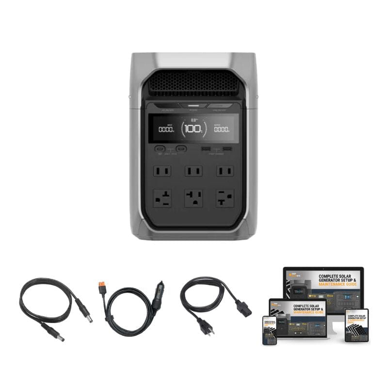 Ecoflow Delta 3 - ShopSolar: Complete Solar Kits + Lifetime