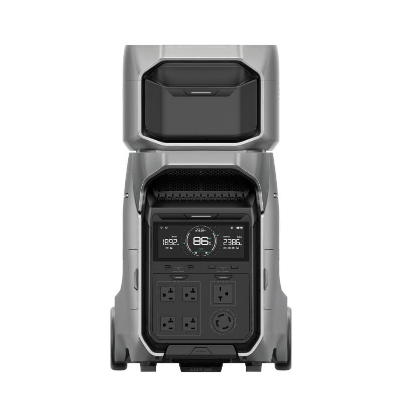 EcoFlow DELTA PRO 3 - 4,096Wh / 4,000W Portable Power Station + Choose Custom Solar Panel Bundle Option | 5-Year Warranty | Complete Solar Kit - ShopSolar.com